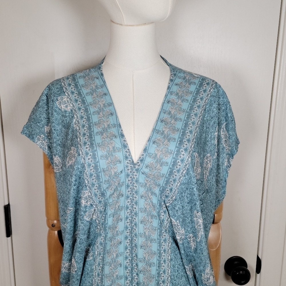 Walker & Wade Santorini Kaftan Sea Mist Size XS - Picture 4 of 13